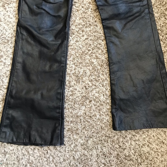 Rare East West Musical Instruments Leather Pants - Picture 9 of 12